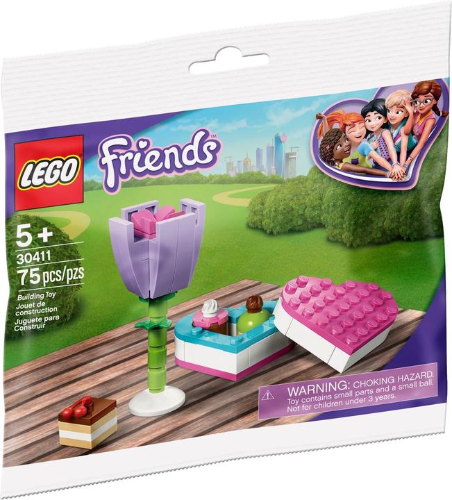 Produktbild LEGO Friends - Pralinenschachtel & Blume (30411, LEGO Friends)