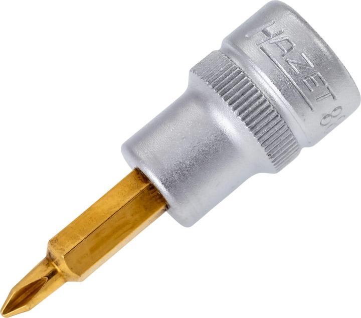 Produktbild HAZET Schraubendreher-Steckschlüsseleinsatz 8806-PH1 ∙ Vierkant10 mm (3/8 Zoll) ∙ Kreuzschlitz Prof…