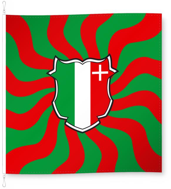 Actual product image Alpenfahnen Neuenburg (120 x 120 cm)