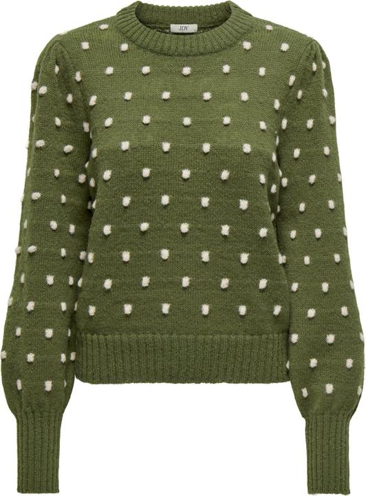 Produktbild JdY Normal geschnitten Hoch geschlossen Lange Bündchen Puffärmel Pullover Strickpullover (XL)