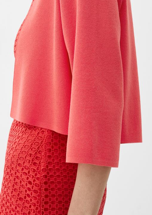 Produktbild s.Oliver Strickjacke Strickjacke aus Baumwollmix (38)