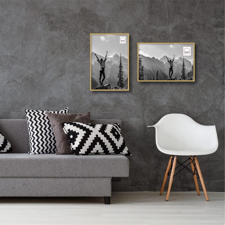 Produktbild Haes Deco Deco Kunststoff-Fotorahmen 30x45 cm EF6G Easy Frame Gold