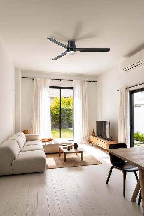 Produktbild Faro DC Deckenventilator Punt Tub SW-SW mit LED