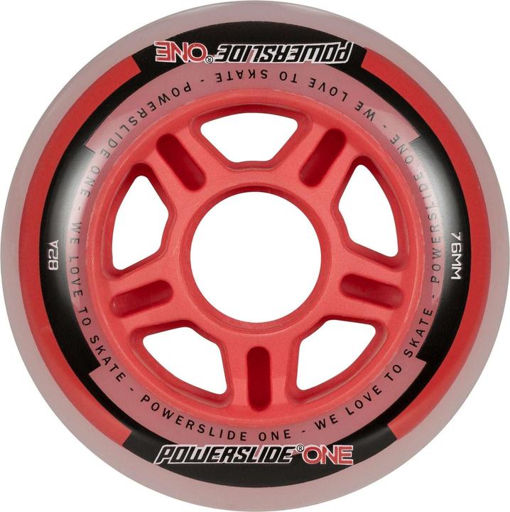 Produktbild Powerslide Skateboard Wheels Ps One Pack 8-Pack 2023 (76 mm, 82a)