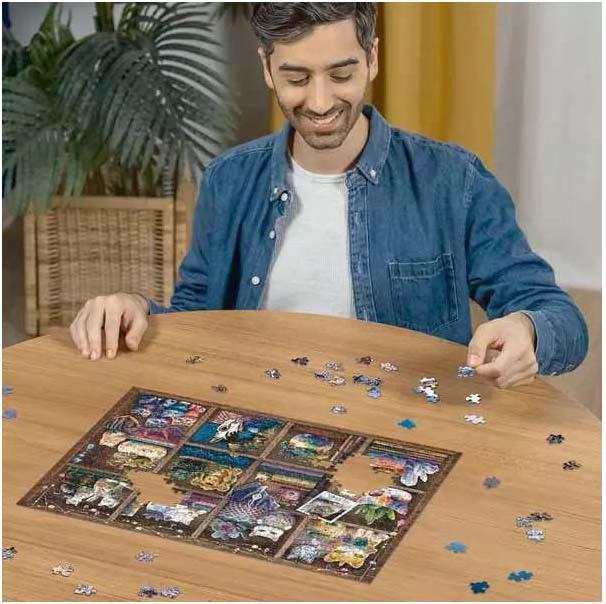 Immagine prodotto Ravensburger Puzzle Cubby Gatti e Succulente, 500 pezzi. (500 pezzi)