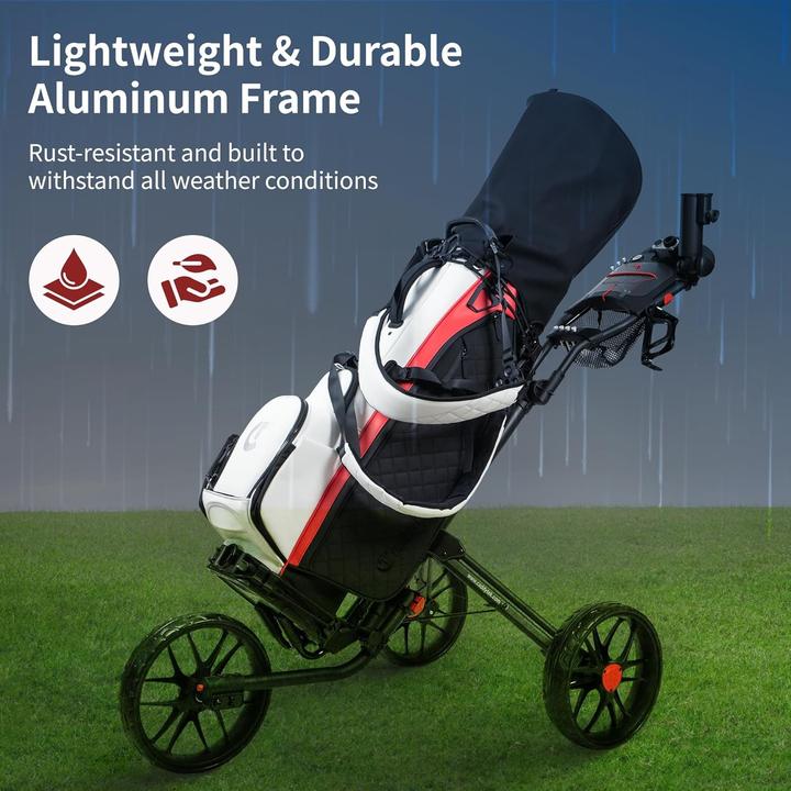 Produktbild Caddytek Carrello da Golf con 3 Ruote