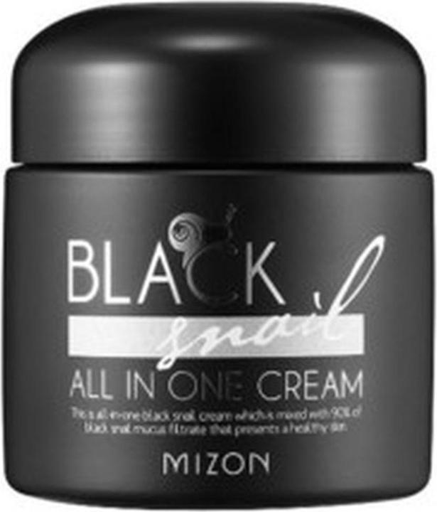 Actual product image Mizon Black Snail All In One Cream krem wielozadaniowy do twarzy na dzień ze Śluzem Ślimaka 35ml (35 ml)