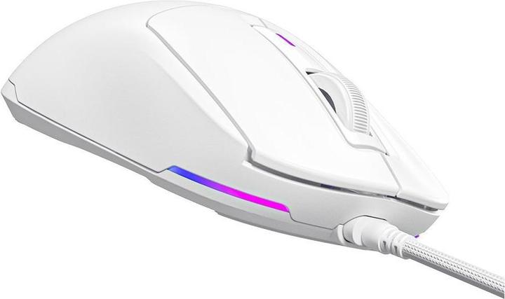 Immagine prodotto Lorgar Mouse per computer MSA10, Mouse da gioco cablato ultraleggero avanzato, bianco