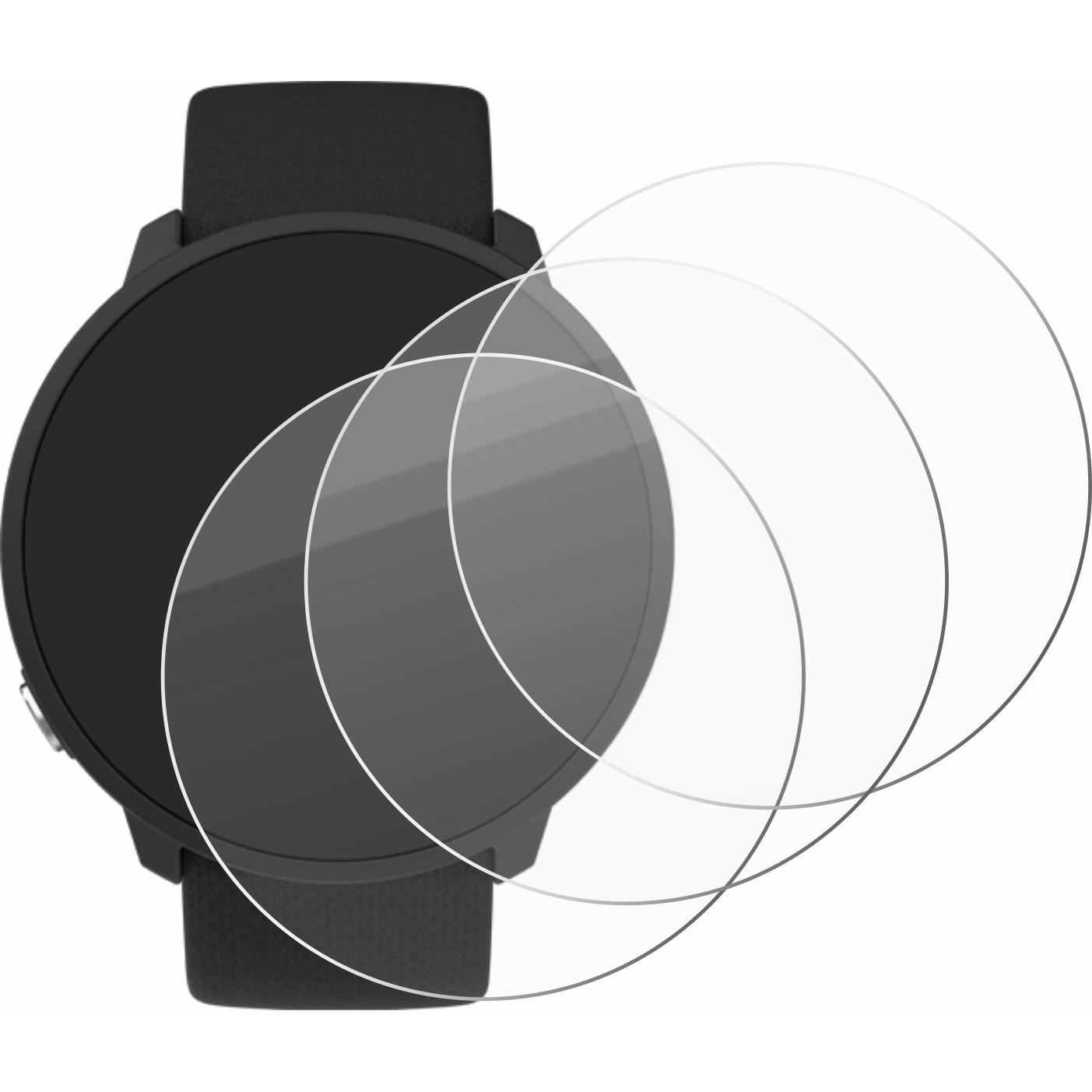 Thumbnail - Savvies Panzerglas Hartglas Displayschutz, Smartwatch Schutzfolie, Transparent