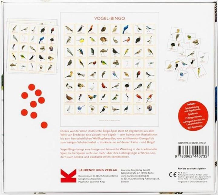 Actual product image 440732 - Vogel-Bingo - Board game, 2-7 players, ages 6+ (DE edition) (German)