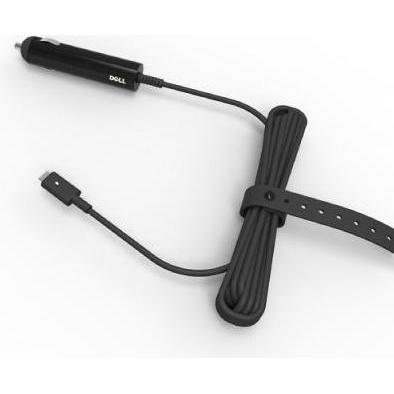 Dell Auto/Air Adapter 65W USB-C (65 W), Notebook Netzteil, Schwarz