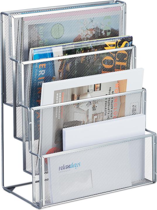Immagine prodotto Relaxdays Porta riviste (33 x 18 x 43 cm)