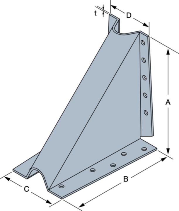 Image du produit Simpson Sst taquets (Connecteur coudé, 1 pcs)