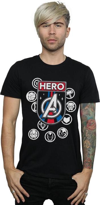 Image du produit - T-shirt HERO BADGE - Homme (5XL)