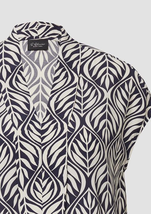 Immagine prodotto s.Oliver Bluse Ärmellose Bluse mit All-over-Print (36)