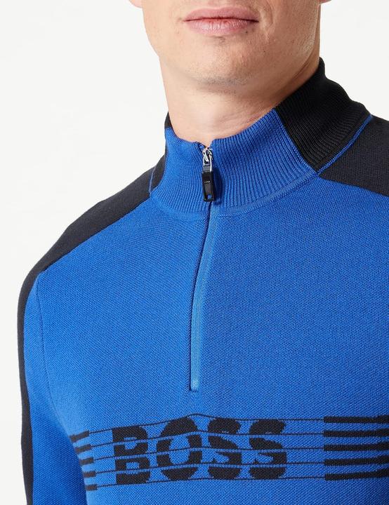 Produktbild BOSS Heren Zirros Knitted Sweater, bright blue, XL (XL)