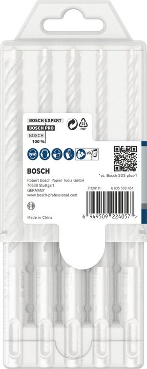 Produktbild Bosch Zubehör PRO SDS plus-5X Hammerbohrer-Set, 6/6/8/8/10 mm, 5-tlg. (6, 8, 10 mm)