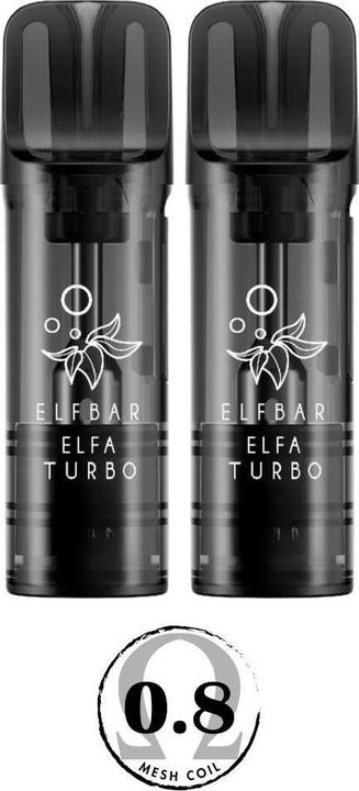 leerpod 2 ml für elfbar elfa zum selber befüllen 2er Pack Elfbar Elfa Leer-Pods für starke Dampfer, 7,95 € main image 1
