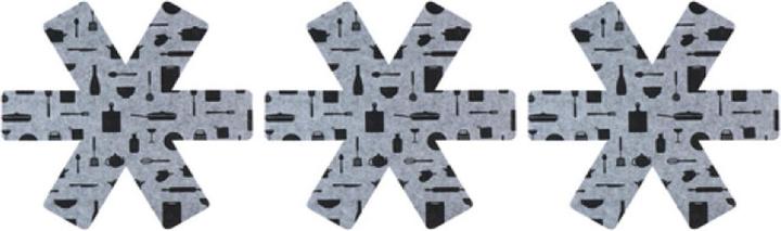 Actual product image Mojawo 9 pieces pan protector pan protector underlay scratch protection Ø38cm (9 x, Pan coaster)