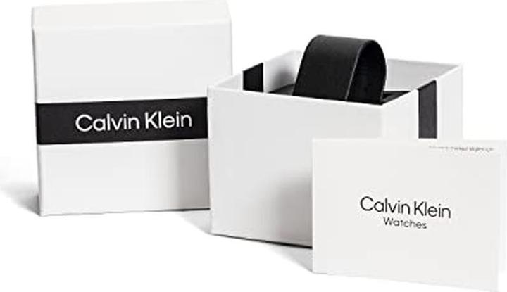 Produktbild Calvin Klein Womens Analogue Quartz Watch with Stainless Steel Strap 25200058 band ring (Analoguhr, 28 mm)
