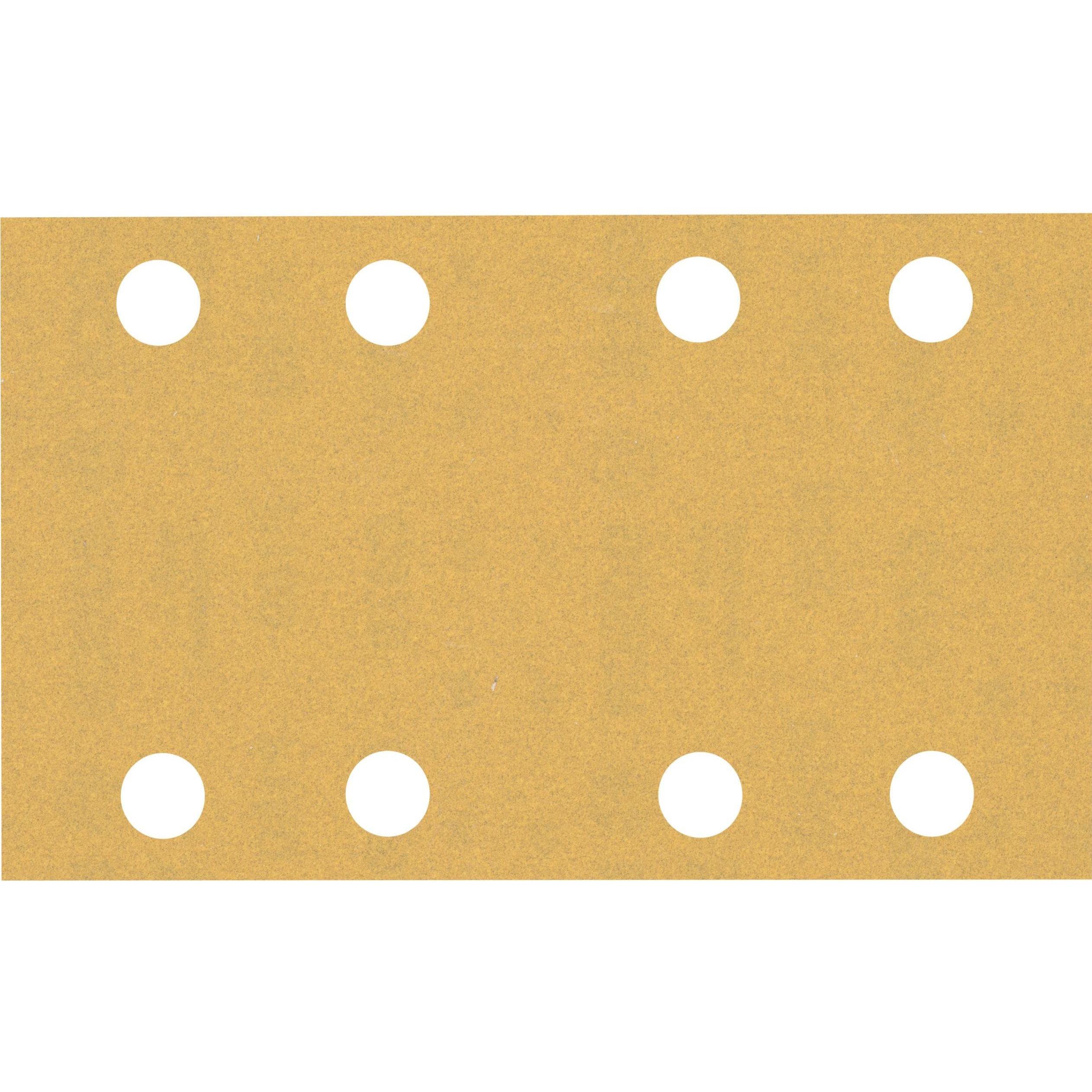 Bosch Professional Zubehör, Schleifmittel, EXPERT C470 Schleifpapier mit 8 Löchern für Schwingschleifer, 80 x 133 mm, G ...