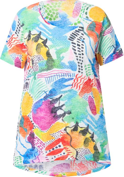 Image du produit Angel of Style T-shirt coupe évasée, motif coloré (54)