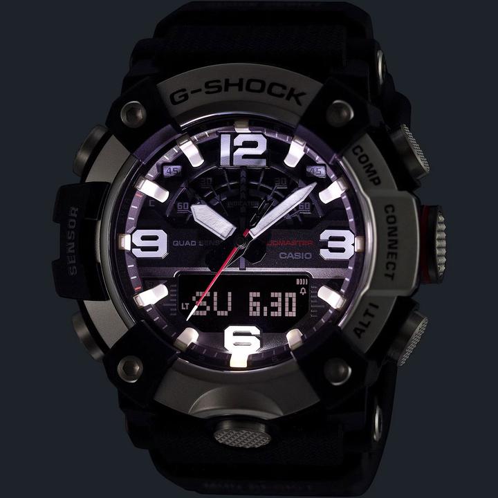 Produktbild Casio GG-B100XM-1AER (Analoguhr, Chronograph, Digitaluhr, Schrittzähler, 53 mm)