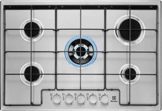 Produktbild Electrolux EGS7534X Edelstahl-Einbauherd 74,5 cm Gas 5 Herd(e)