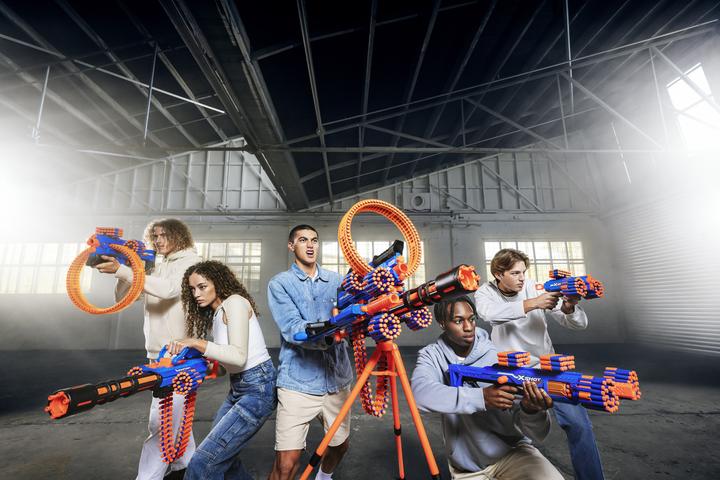 Actual product image Xshot - Insanity Mad Mega Barrel Blaster