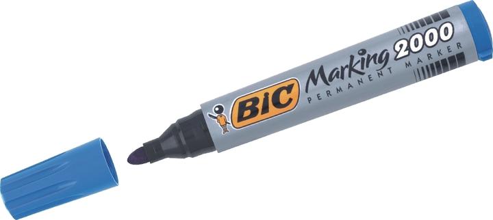 Productafbeelding Bic Markering 2000 Ecolutions permanente marker, blauw (Blauw, 1.70 mm, 1 x)