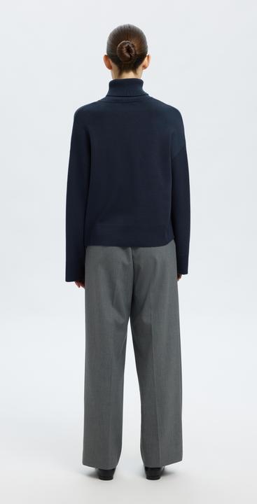 Produktbild Selected Slfkamma Ls Knit Roll Neck Noos (M)