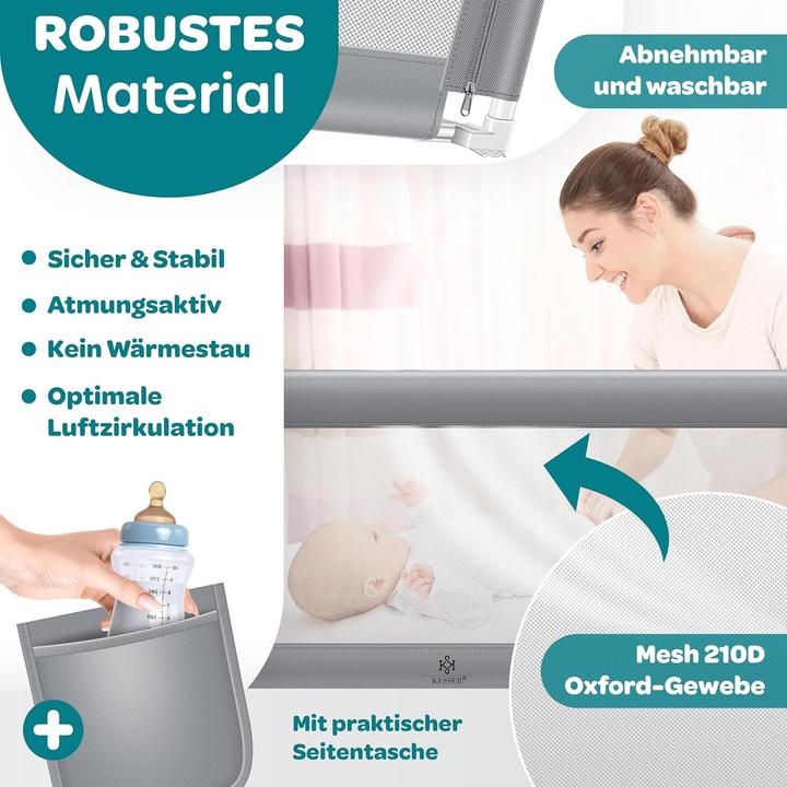 Produktbild Kesser Klappbares Bettgitter (150 cm)