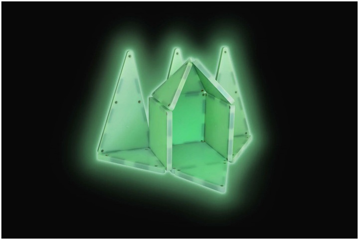 Immagine prodotto Magna-Tiles Set luminoso al buio (16 pezzi)