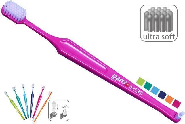 Actual product image Paro Toothbrush exS39 extra sensitive with IDB (Extra soft, 1 x)