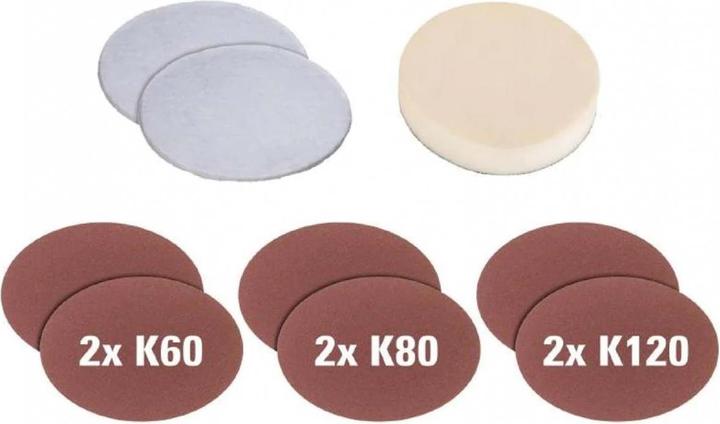 Actual product image Einhell Polishing hoods and grinding wheels (60, 80, 120)