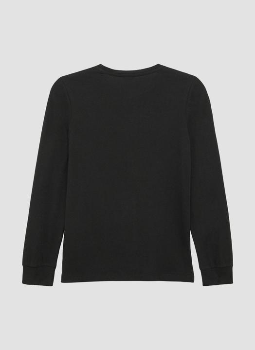 Produktbild S.Oliver T-Shirt Langarmshirt mit gummiertem Frontprint (146, 152)