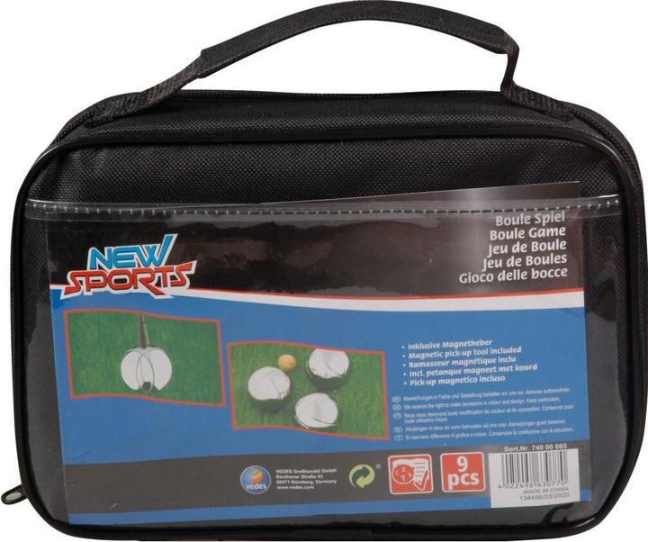 Immagine prodotto New Sports Gioco di bocce (9x, 73 mm)