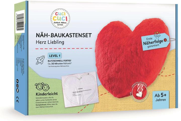Produktbild Cuci Cuci Nähset Herz