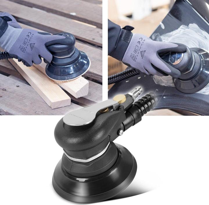 Produktbild Stahlwerk Druckluft Exzenterschleifer DES-125 ST mit 125mm Schleifteller (Exzenterschleifer)