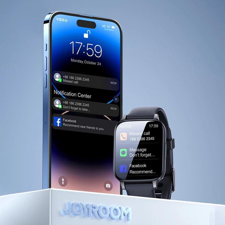 Produktbild Joyroom Fit-Life smartwatch dark gray (JR-FT3) (37 mm)