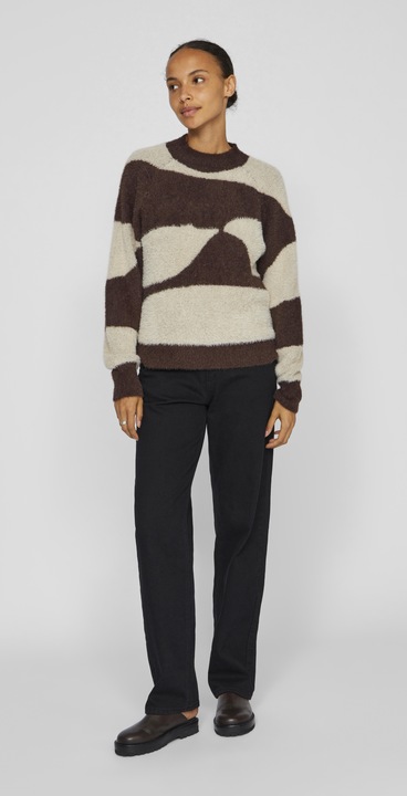 Image du produit Vila Pull en maille à motifs (XL)