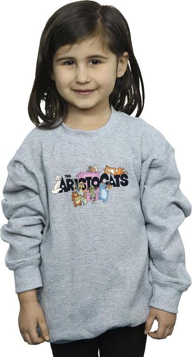 Immagine prodotto Disney The Aristocats Music Logo Felpa Ragazze (116)