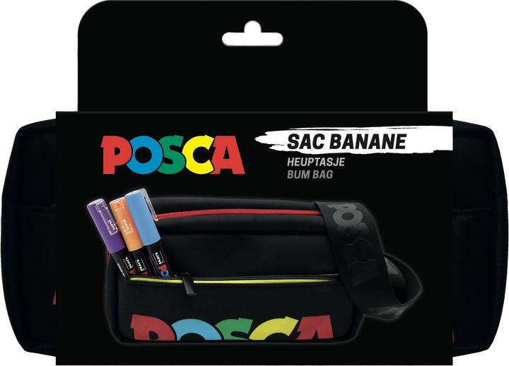 Actual product image Posca Pouch bag (Black)