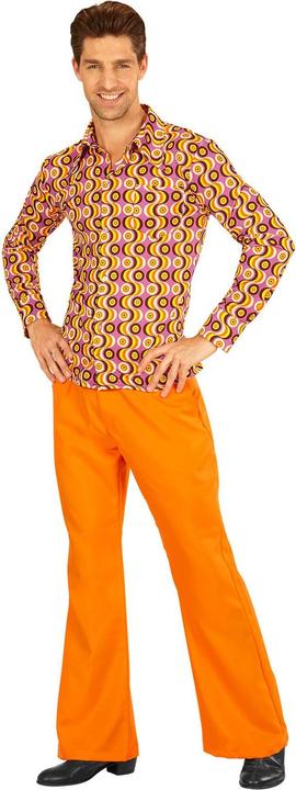 Immagine prodotto Widmann Camicia da uomo anni '70 Groovy Style Disc (M, S)