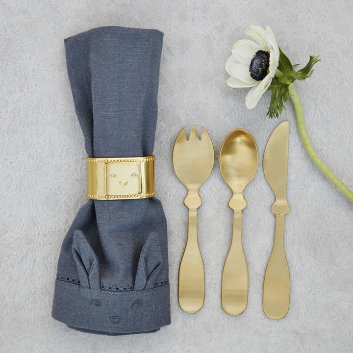 Produktbild Elodie Details - Napkin Ring - Matt gold/Brass