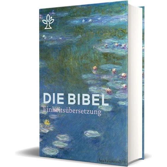 Die Bibel mit Umschlagmotiv Seerosen von Claude Monet. Grossdruck. Mit Familienchronik, Fachbücher von Katholisches Bibe...