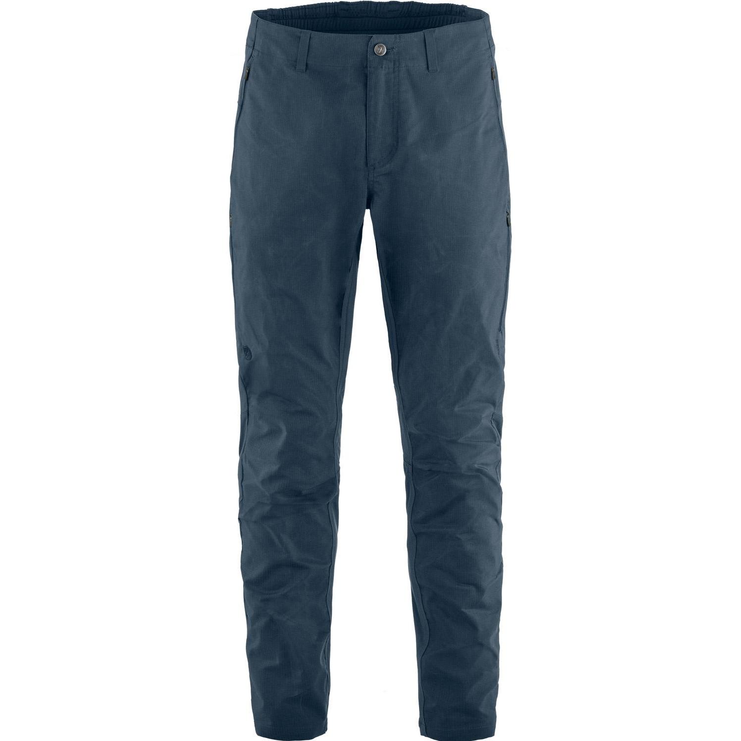 Fjällräven, Herren, Outdoorhose, Hoja Hybrid Trousers (XL), Blau, XL