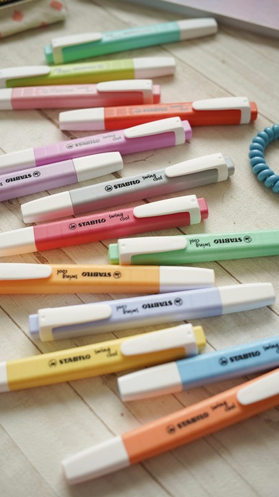 Produktbild STABILO swing cool Pastel Textmarker (Pastellfarben, 4 mm, 8 x)