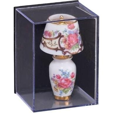 Reutter, Miniature, Vasenlampe - Dekor Dresdner Rose