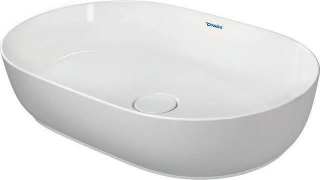 Produktbild Duravit Aufsatzbecken LUV o ÜL HLB 600x400mm o HL we seidenmatt WG (400 mm, 600 mm)